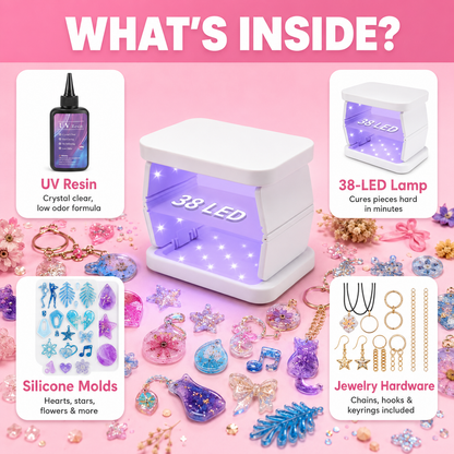 Lumora UV Resin Jewelry Making Kit
